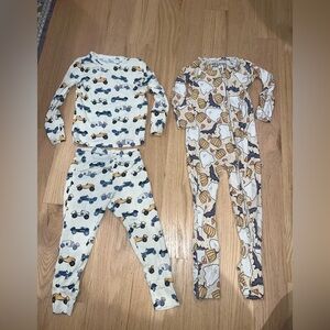 Posh peanut / bums & roses  Pajama Sets with Vehicle and Halloween Prints